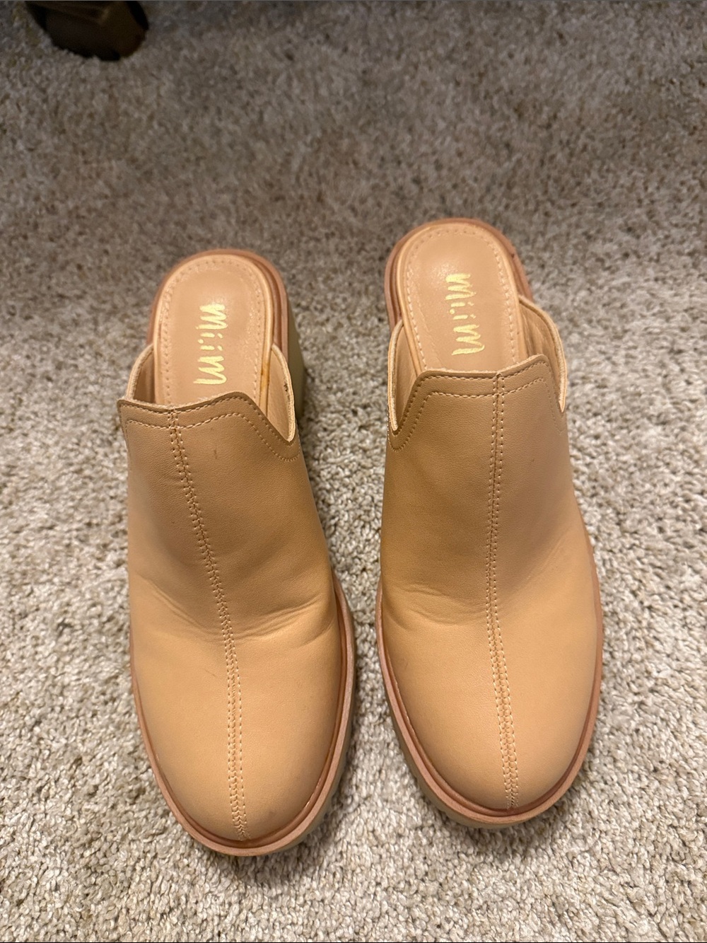 MI.IM Sutton chunky heel slip on Size 8 - Picture 4 of 8